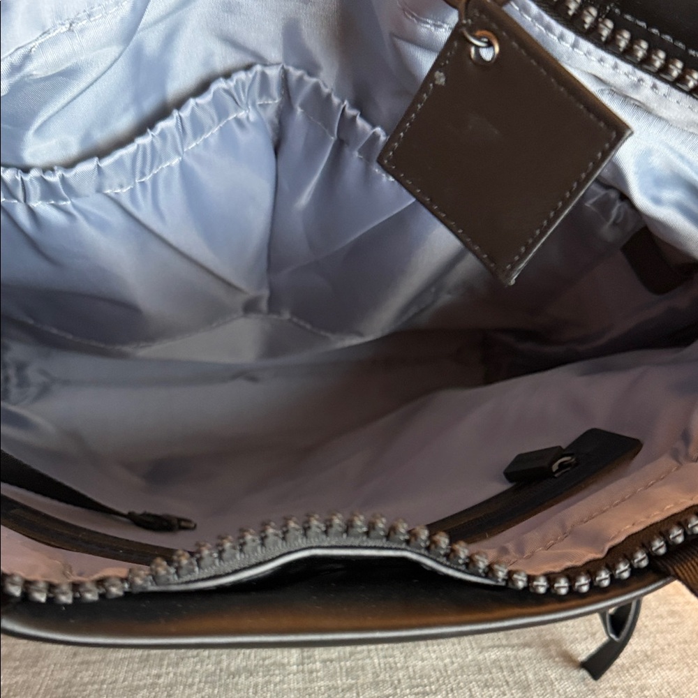 Black Quilted tote Bag - Picture 7 of 7